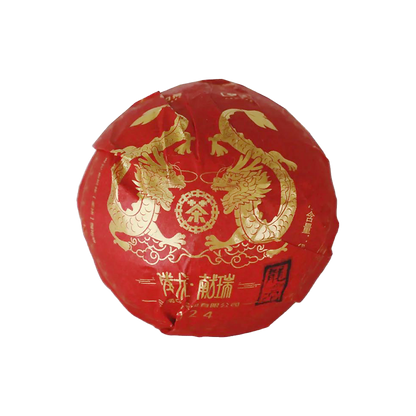 CHINATEA-Zodiac Dragon Ripe Pu Erh Tea TuoCha