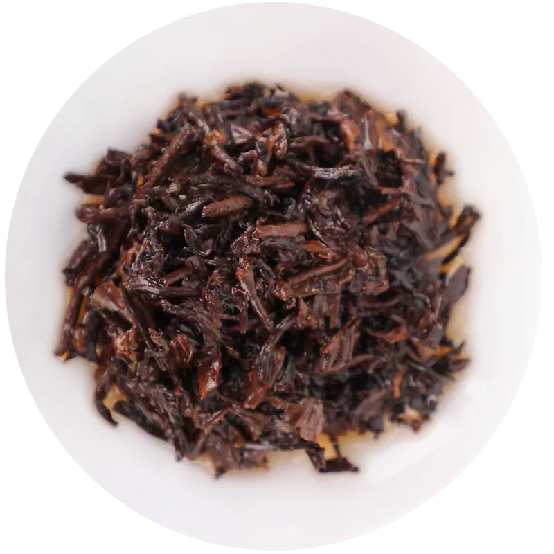 CHINATEA-Premium Yellow Label Chi Tse Beeng Cha Ripe Pu Erh Tea Cake 