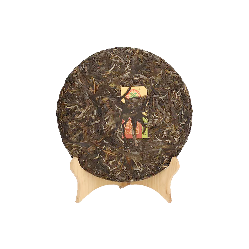 CHINATEA-Organic ‘Ample Virtue’ Raw Pu Erh Tea Cake